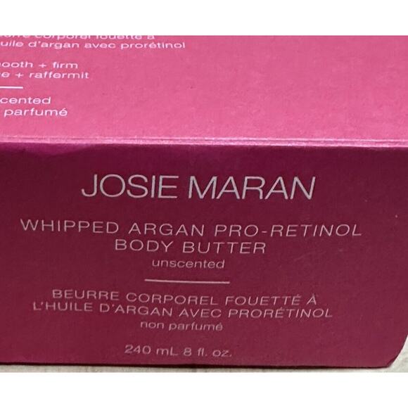 Josie Maran Argan Whipped Pro-Retinol Body Butter Smooth & Firm 8oz Read - Picture 1 of 7